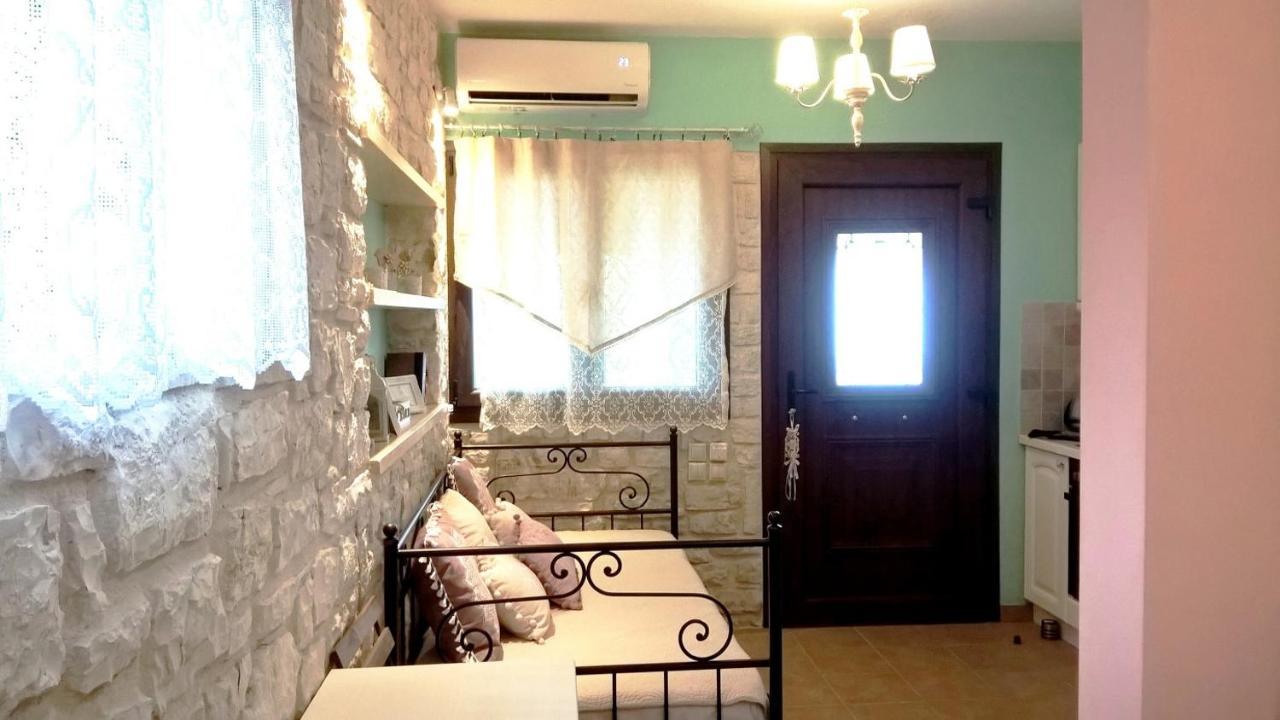 Stone Studio In Nature With View To Corfu Town! Evropouloi Exterior foto